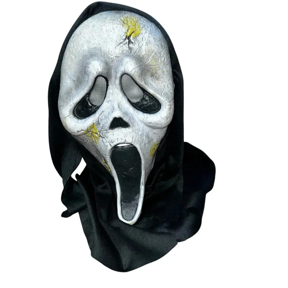 2013 Scream Mask Ghost Face Zombie Mask Fun World Halloween Mask